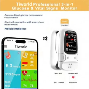 👑2026 Eaily Hot Sale Ends Today: 70% OFF!-Tiworld™ Develops Newly Launched Non-Invasive Smart Glucose Meter-✅made in the USA✅