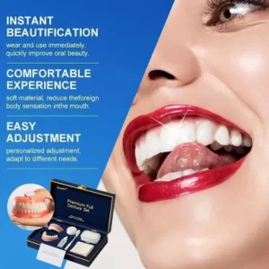 🔥Ends Today: 70% OFF!(Affordable Beauty🧏‍♀️🧏‍♂️)--Tiworld™ --Advanced Customized Full Denture Set🦷