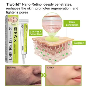 👏🌿Made and shipped from the USA 💫Tiworld® Botox & Vita-A Retinol Shot Wrinkle-Lift Tightening cream - Last Day Promotion 70% OFF