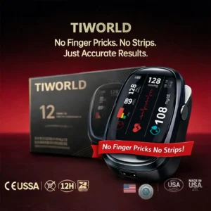 🔥Final 1 Hours : Only Limited Stock Left🏆TIWORLD™ Non-Invasive Blood Glucose Meter 99.9% Accuracy （Mayo Clinic Recommended）