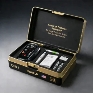 🔥Final 1 Hours : Only Limited Stock Left🏆TIWORLD™ Non-Invasive Blood Glucose Meter 99.9% Accuracy （Mayo Clinic Recommended）