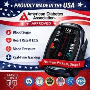 🔥Final 1 Hours : Only Limited Stock Left🏆TIWORLD™ Non-Invasive Blood Glucose Meter 99.9% Accuracy （Mayo Clinic Recommended）