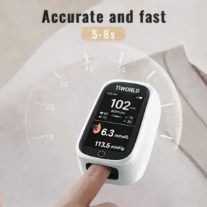 🔥Final 2 Hours : Only Limited Stock Left🏆TIWORLD™ Non-Invasive Blood Glucose Monitor – 5 Seconds 99% Accuracy （Mayo Clinic Recommended）