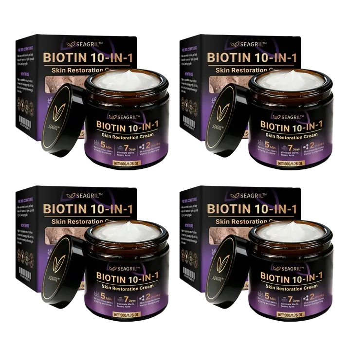 Made and Shipped from USA ✨Tiworld™ Biotin 10-in-1 Skin Restoration Cream 🍀
