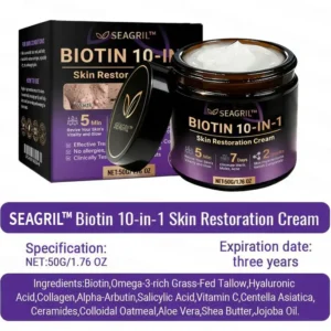 Made and Shipped from USA ✨Tiworld™ Biotin 10-in-1 Skin Restoration Cream 🍀