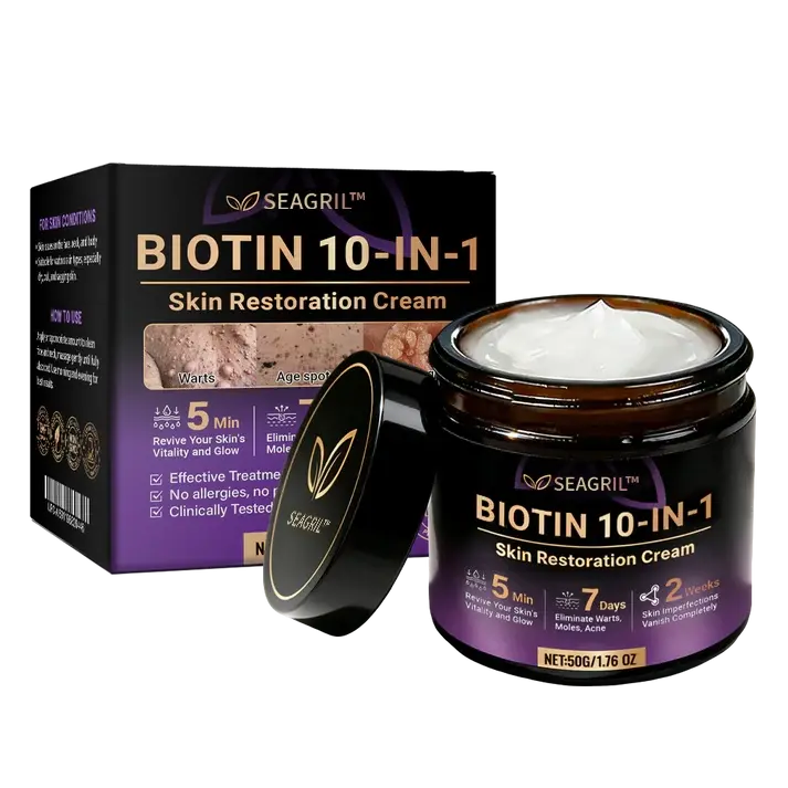Made and Shipped from USA ✨Tiworld™ Biotin 10-in-1 Skin Restoration Cream 🍀