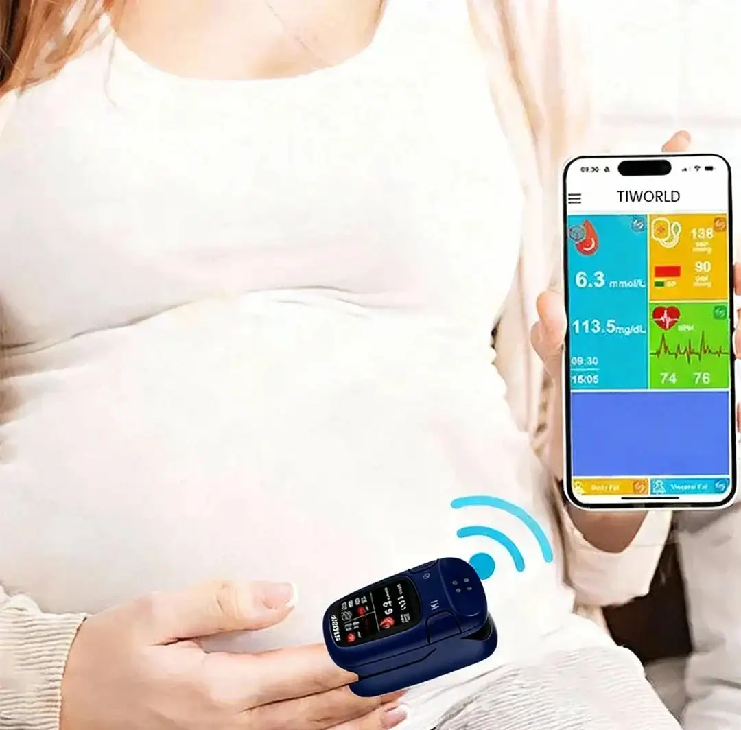 🔥Only Limited Stock Left🏆TIWORLD™ Non-Invasive Blood Glucose Monitor 5 Seconds 99% Accuracy (Mayo Clinic Recommended)