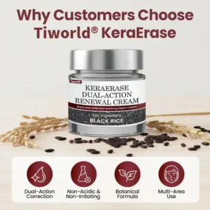 Tiworld KeraErase Dual-Action Renewal Cream | Smooth & Renew Skin Effortlessly