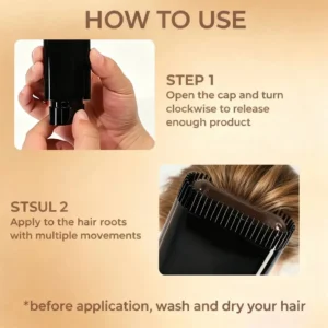 Tiworld™ Natural Hair Instant Stick Colorant • Easy & Quick Hair Touch-Up