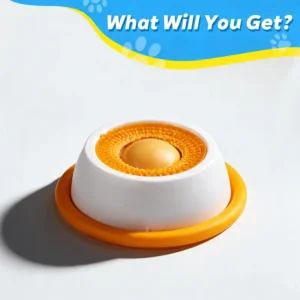 🐾Tiworld™ Vet-Recommended Slow Feeder Bowl for Dogs & Cats - Interactive Anti-Gulping Pet Dish for Healthy Tummies