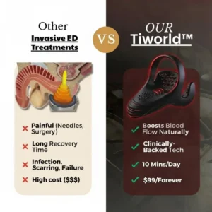 Tiworld™ VitalEngine Pro-The #1 5-in-1 at-home trainer that reverses ED; PE with advanced precision