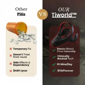 Tiworld™ VitalEngine Pro-The #1 5-in-1 at-home trainer that reverses ED; PE with advanced precision