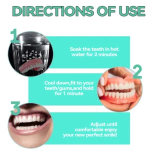 🌎Ends Today: 70% OFF!⏰Tiworld® Premium Denture🍀AdaptableFit Functional Dentures🦷Obtain American Dental Association (ADA) Certification