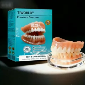 🌎Ends Today: 70% OFF!⏰Tiworld® Premium Denture🍀AdaptableFit Functional Dentures🦷Obtain American Dental Association (ADA) Certification
