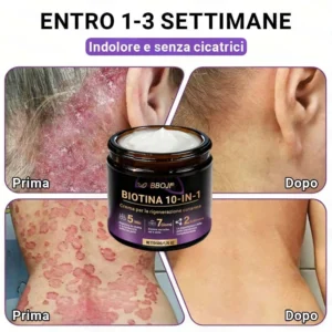 Prodotto e spedito dall’Italia ✨TiworldI® Biotin 10-in-1 Skin Restoration Cream 🍀