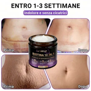 Prodotto e spedito dall’Italia ✨TiworldI® Biotin 10-in-1 Skin Restoration Cream 🍀