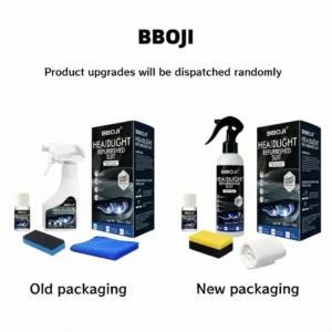 Tiworld Automotive Headlamp Restoration Fluid, oxidized and yellowed automotive headlamps, blurring enhanced crystalline coating refurbisher