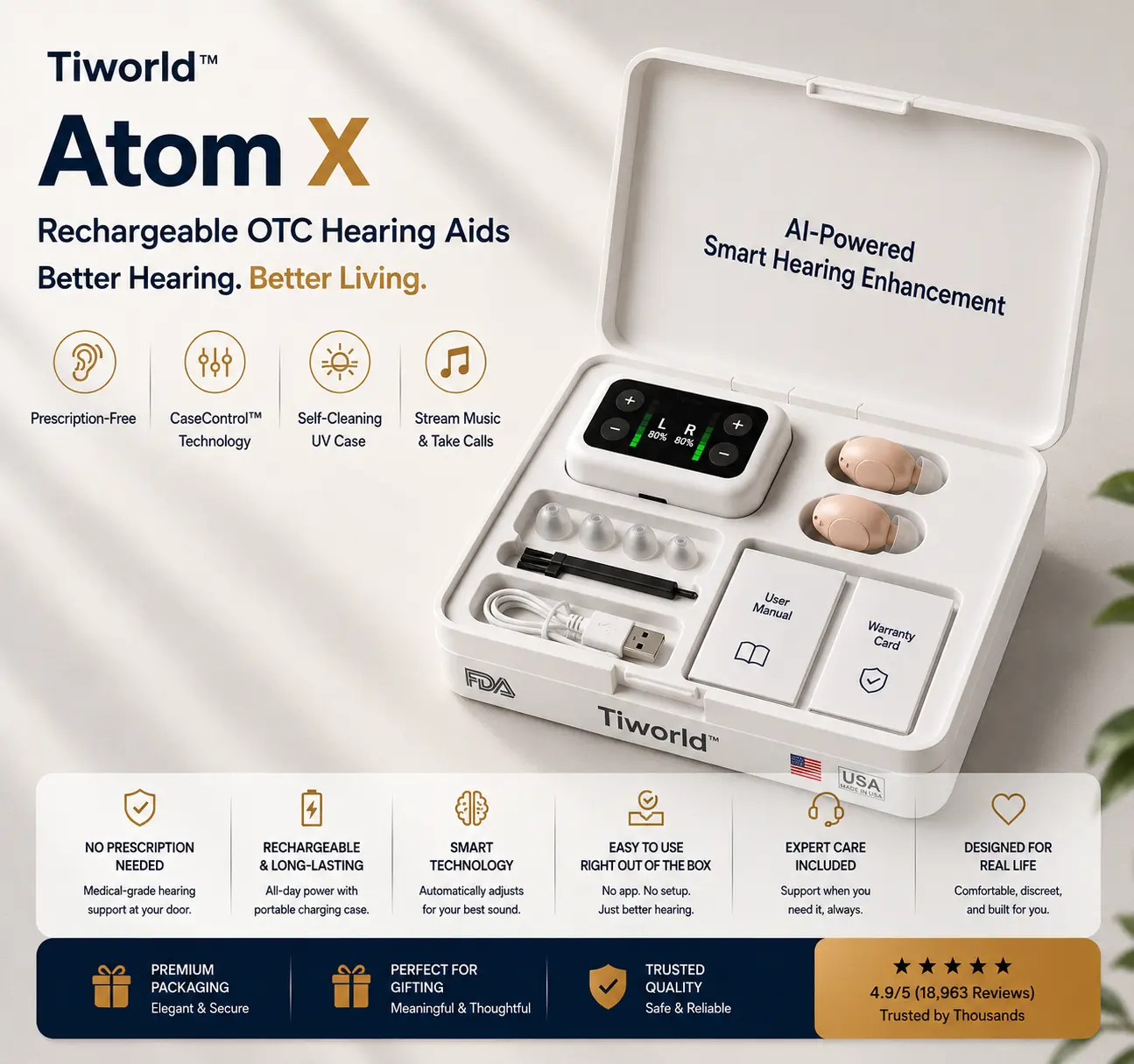 ๐ฅ Final 2 Hours : Only Limited Stock Left๐๐ง๐ถ๐๐ผ๐ฟ๐น๐ฑโข Atom X Smart Hearing Aids โ Hear Clearly, Feel Confident Again ๐