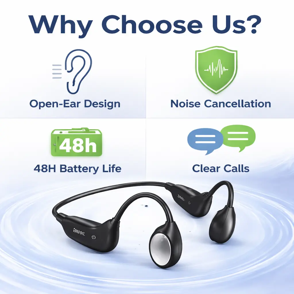 🔥 Final 2 Hours : Only Limited Stock Left🏆𝗧𝗶𝘄𝗼𝗿𝗹𝗱™ Bone Conduction Smart Hearing Headphones (Mayo Clinic Recommended)