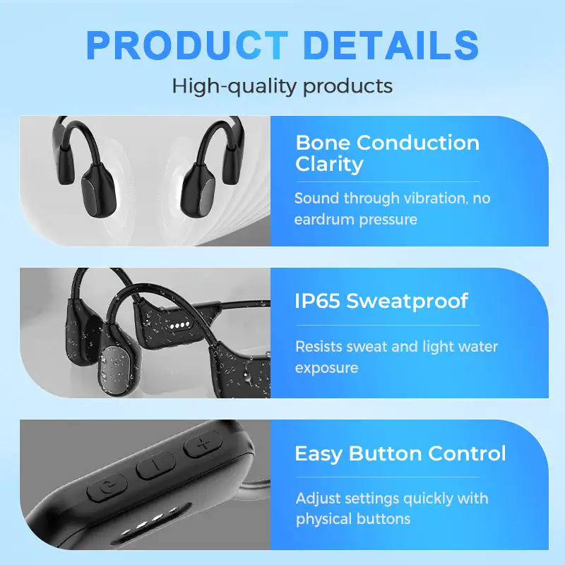 🔥 Final 2 Hours : Only Limited Stock Left🏆𝗧𝗶𝘄𝗼𝗿𝗹𝗱™ Bone Conduction Smart Hearing Headphones (Mayo Clinic Recommended)