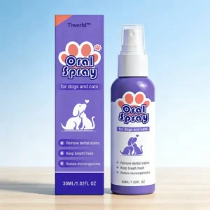 Tiworld® Pet Oral Spray ✅FDA Approved | Freshen Breath, Remove Tartar & Promote gum regeneration, stabilize teeth 🦷🦷