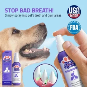 Tiworld® Pet Oral Spray ✅FDA Approved | Freshen Breath, Remove Tartar & Promote gum regeneration, stabilize teeth 🦷🦷