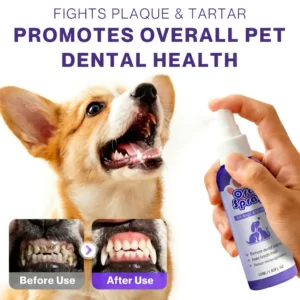 Tiworld® Pet Oral Spray ✅FDA Approved | Freshen Breath, Remove Tartar & Promote gum regeneration, stabilize teeth 🦷🦷