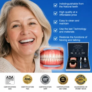 💖 🦷 TIWORLD™ Custom-Fit Dentures ⏰ ENDS TODAY 70% OFF | Smile with Confidence
