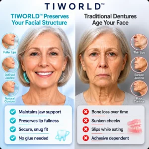 💖 🦷 TIWORLD™ Custom-Fit Dentures ⏰ ENDS TODAY 70% OFF | Smile with Confidence