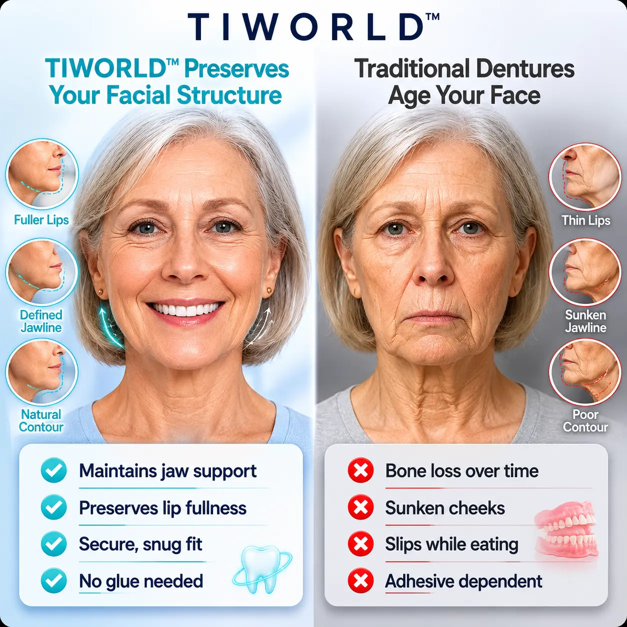 💖 🦷 TIWORLD™ Custom-Fit Dentures ⏰ ENDS TODAY 70% OFF | Smile with Confidence