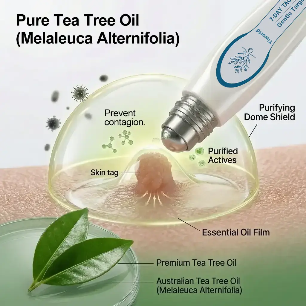 FDA Registered Facility | Tiworld® 7-Day Skin Tag & Spot Eraser Painle
– camelleshop