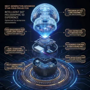 Official Store | 💖🎁TIWORLD® 360° Smart Holographic Starry Sky Projector (HD Smart Dynamic 5D)