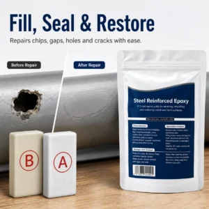 💥SAVE 50% NOW🏠Tiworld® Steel Reinforced Epoxy Repair Putty — Universal Glue for Metal, Wood, Plastic