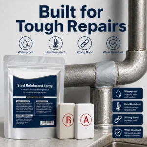 💥SAVE 50% NOW🏠Tiworld® Steel Reinforced Epoxy Repair Putty — Universal Glue for Metal, Wood, Plastic