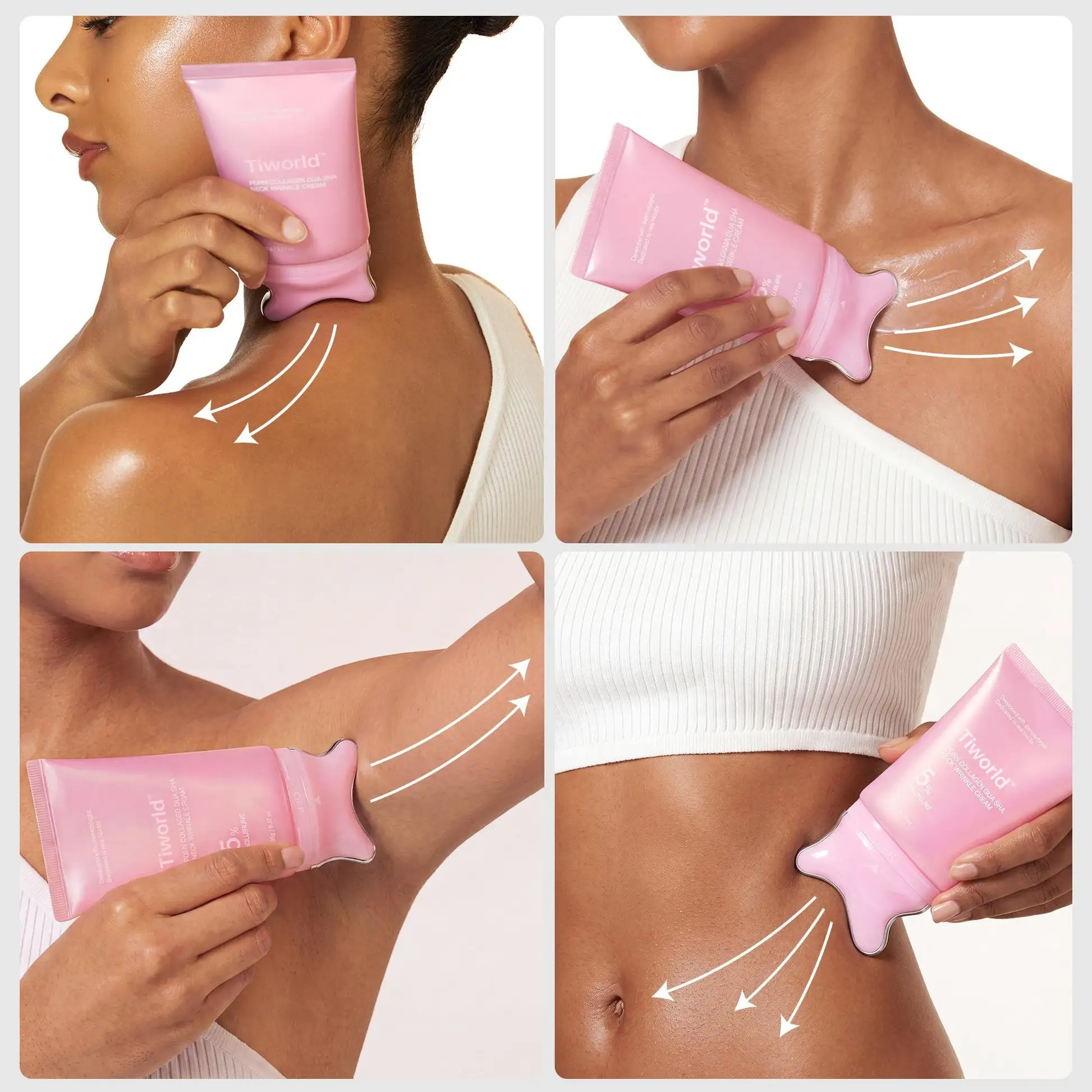 🎀TIWORLD™ PDRN COLLAGEN GUA SHA NECK WRINKLE CREAM