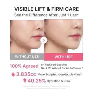 Tiworld Collagen Gua Sha Neck Cream – 5% Volufiline Firming Massage Cream