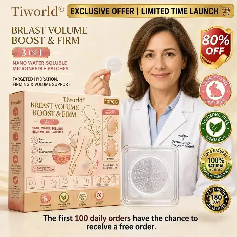 🎀Tiworld® 💥Targeted Breast Enhancement Advanced Nano Microneedle Patch💥💥💥