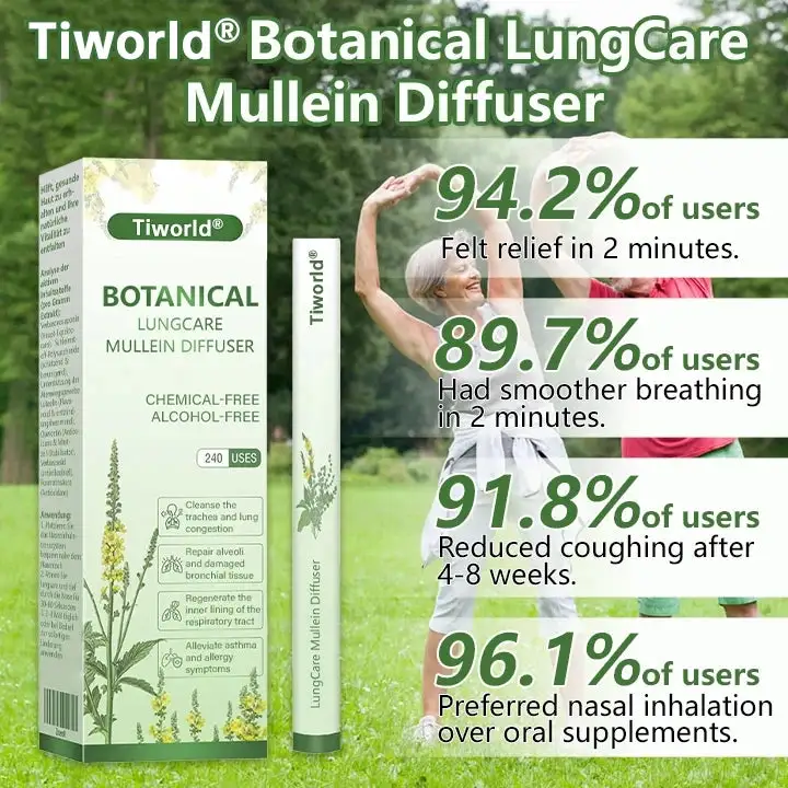 Tiworld® Botanical LungCare Mullein Diffuser