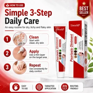 Tiworld® Botanical Skin Relief Ointment for Dry, Itchy & Flaky Skin