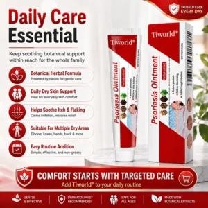 Tiworld® Botanical Skin Relief Ointment for Dry, Itchy & Flaky Skin