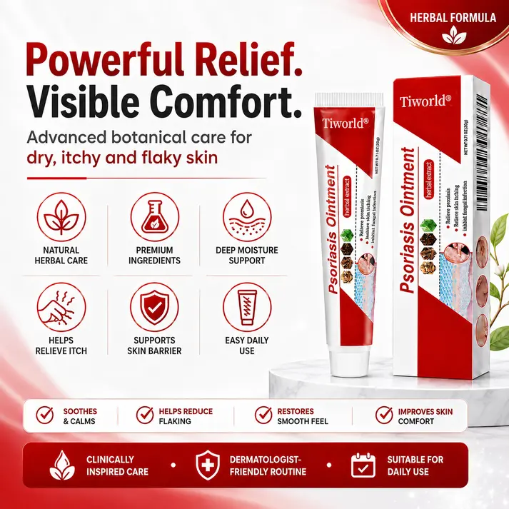 Tiworld® Botanical Skin Relief Ointment for Dry, Itchy & Flaky Skin