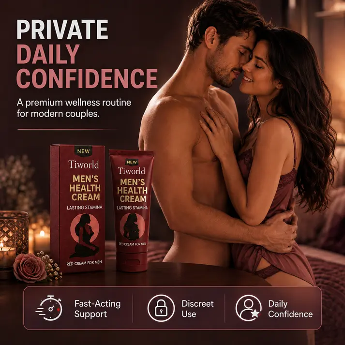 Tiworld® Cream for Men | Increase your penis size by up to 4.5 cm in just 7 days!