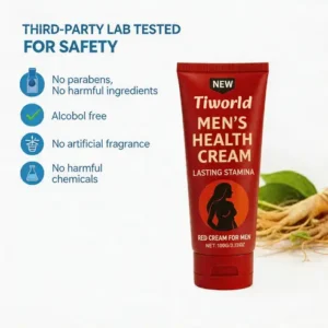 Tiworld® Cream for Men | Increase your penis size by up to 4.5 cm in just 7 days!