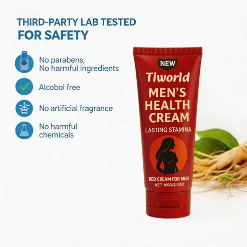 Tiworld® Cream for Men | Increase your penis size by up to 4.5 cm in just 7 days!