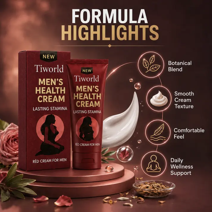 Tiworld® Cream for Men | Increase your penis size by up to 4.5 cm in just 7 days!