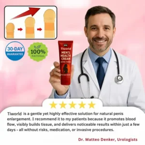 Tiworld® Cream for Men | Increase your penis size by up to 4.5 cm in just 7 days!