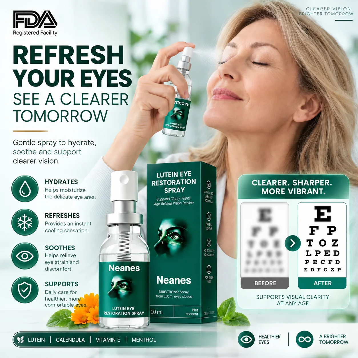 Tiworld® Lutein Eye Care Spray